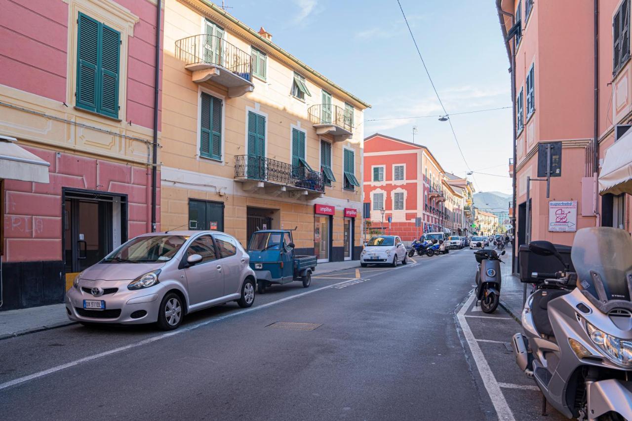077 - Casa Fede In Centro, 500Metri Da Mare E Spiaggia เซสตรี เลวานเต ภายนอก รูปภาพ